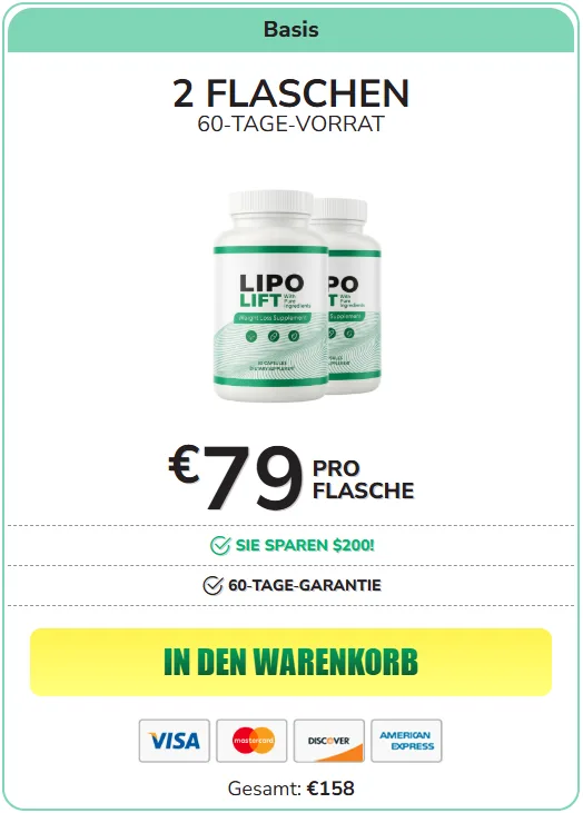 LipoLift  2 Bottle Price